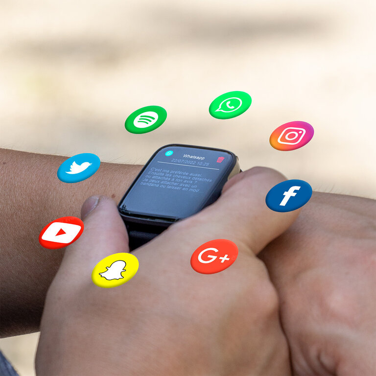 Express 72h - Montre connectée personnalisable – Écran tactile 1,85"  - Otchi | pandacolach