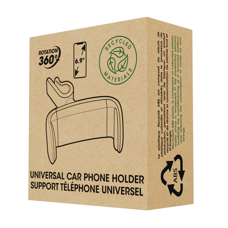 Express 72h - Support voiture universel personnalisable en plastique recyclé  - Paddo | pandacolach - 3