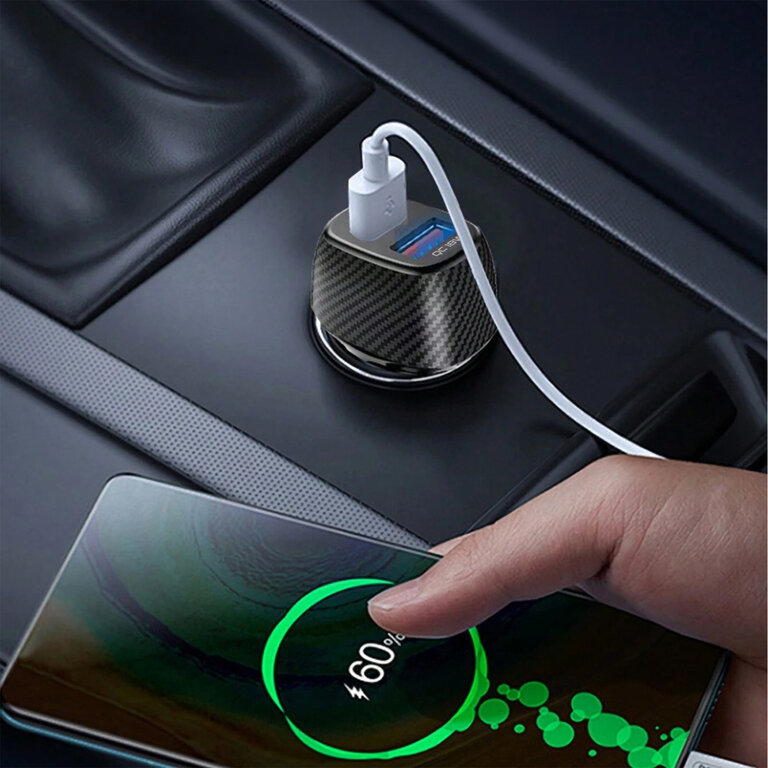 Express 72h - Chargeur allume-cigare personnalisable Turbo 20W   - Keku | pandacolach - 1