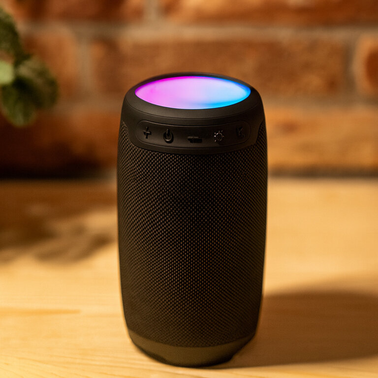 Express 72h - Enceinte Bluetooth personnalisable noir 10W - Nishin | pandacolach - 1