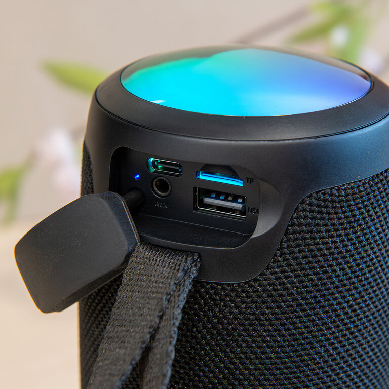 Express 72h - Enceinte Bluetooth personnalisable noir 10W - Nishin | pandacolach - 2