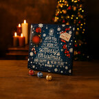 Calendrier de l'avent personnalisé carré Lindt Lindor - Appy square | pandacola - thumb - 2