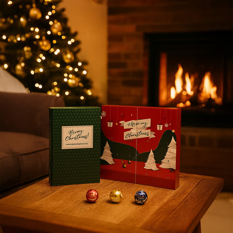 Calendrier de l'avent publicitaire livre Lindt Lindor - Appy book | pandacolach