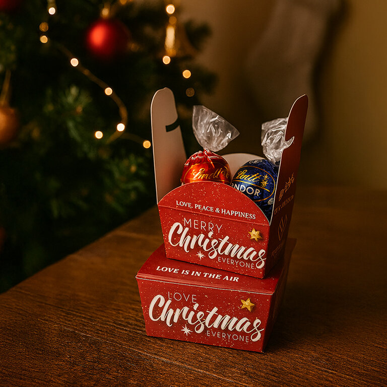 Ballotin personnalisé avec garniture au choix - Banilo | pandacolach