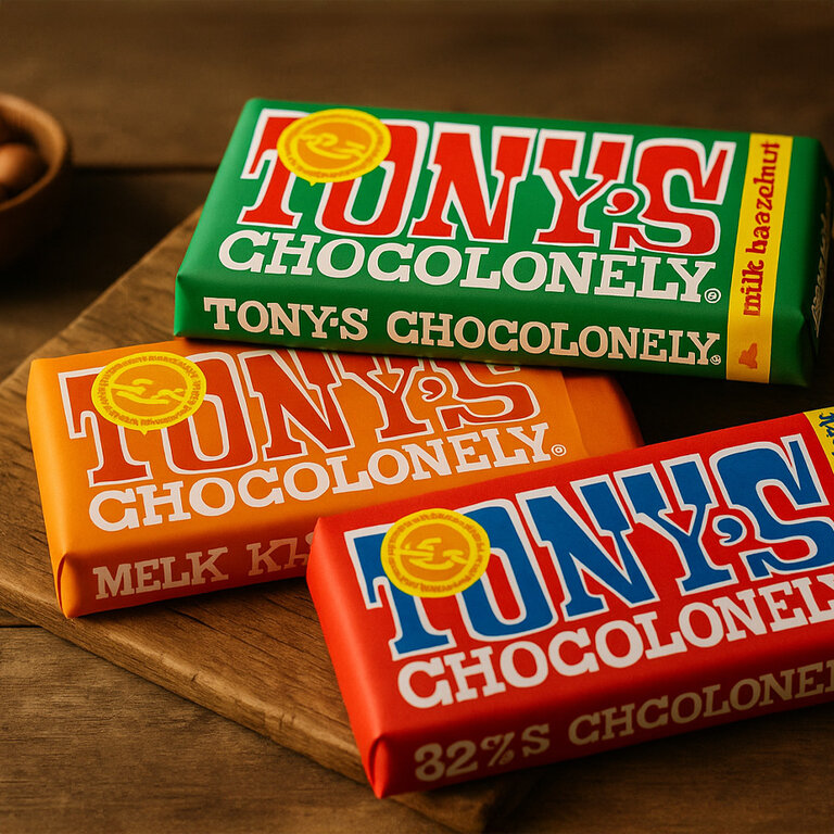 Barre de chocolat personnalisée Tony's - Bardi | pandacolach