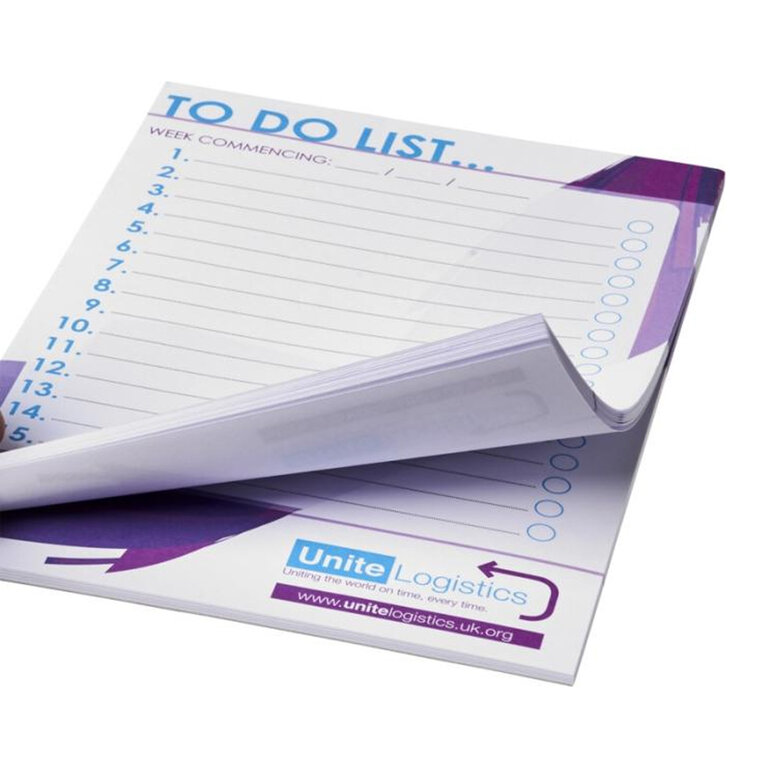 Bloc-notes personnalisable A5 avec 25, 50 ou 100 feuilles - Nomor | pandacola - 4