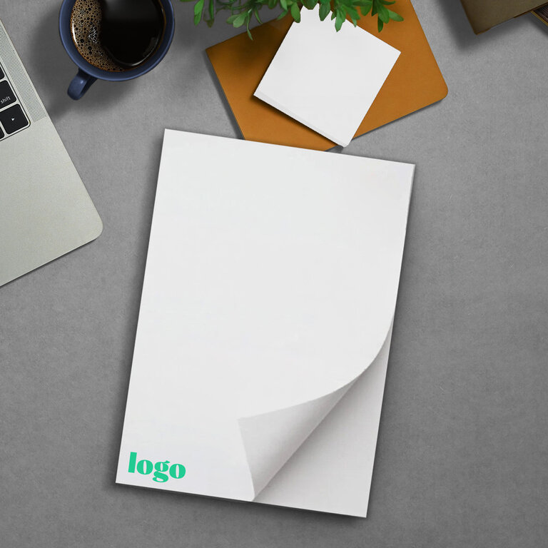Bloc-notes personnalisable A4 avec 25, 50 ou 100 feuilles - Ramsay | pandacola