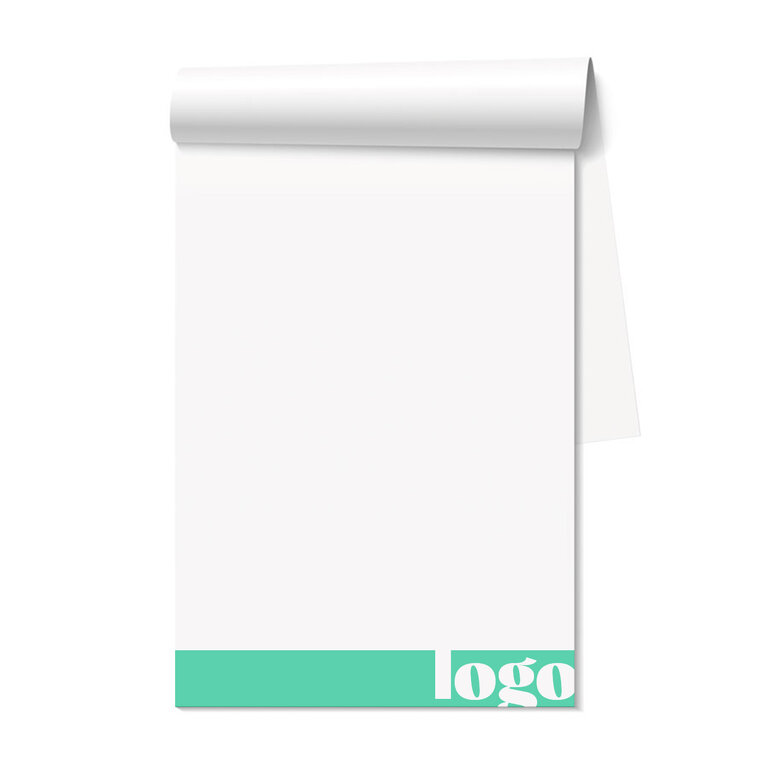 Bloc-notes personnalisable A5 avec 25, 50 ou 100 feuilles - Nomor recyclé | pandacola - 2