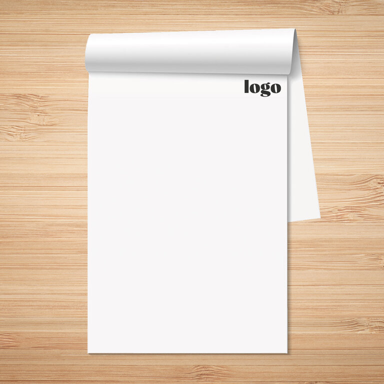Bloc-notes personnalisable A5 avec 25, 50 ou 100 feuilles - Nomor recyclé | pandacola - 3