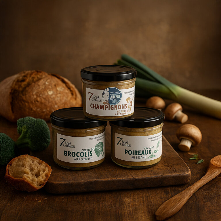 Coffret apéritif légume hiver personnalisable made in France - Hiverno | pandacolach
