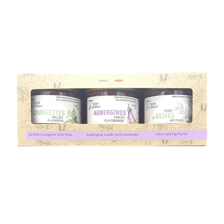 Coffret apéritif légume ete personnalisable made in France - Estivato | pandacolach