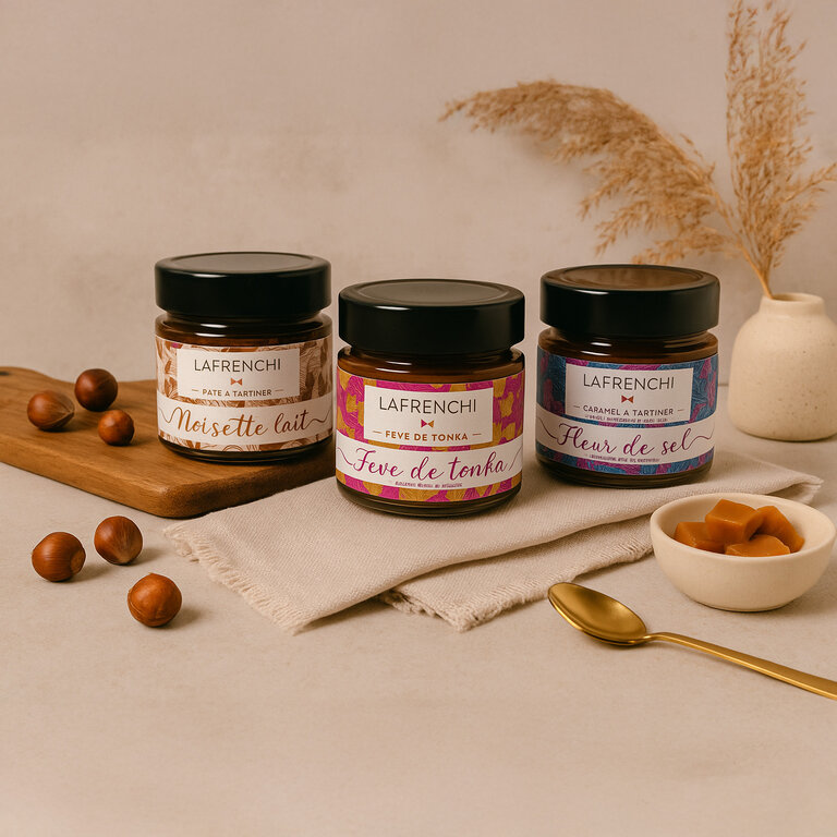 Coffret découverte douceurs personnalisables made in France  - Doucito | pandacolach