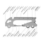 Outil multifonction personnalisable en camion - Cami | pandacolach - thumb - 3