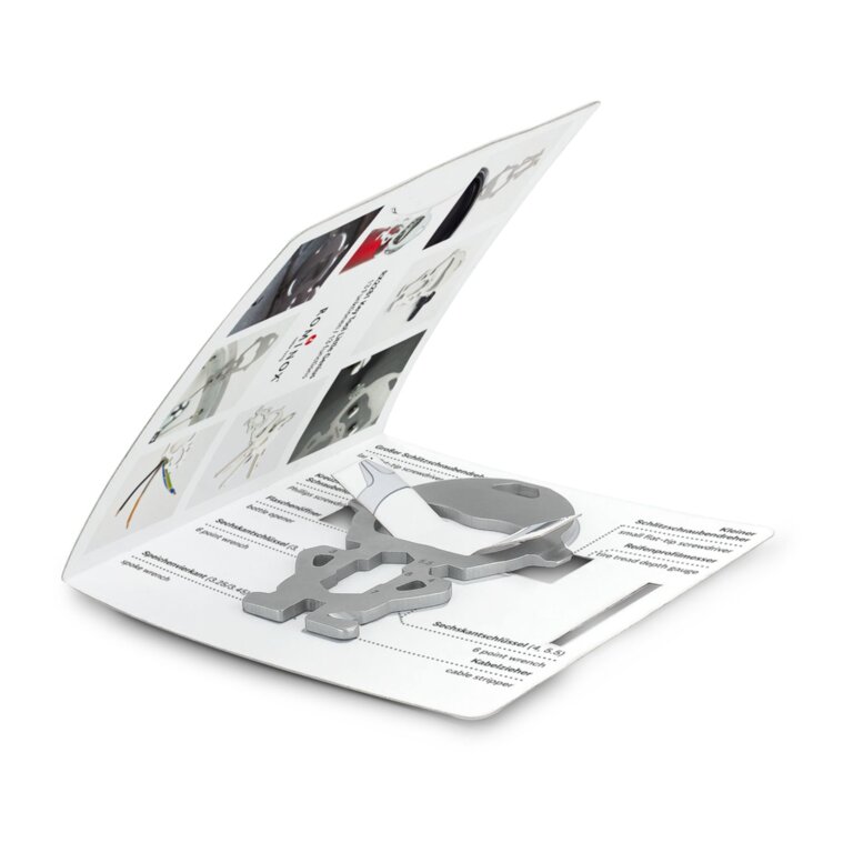 Outil multifonction personnalisable en bonhomme - Genius | pandacolach - 2