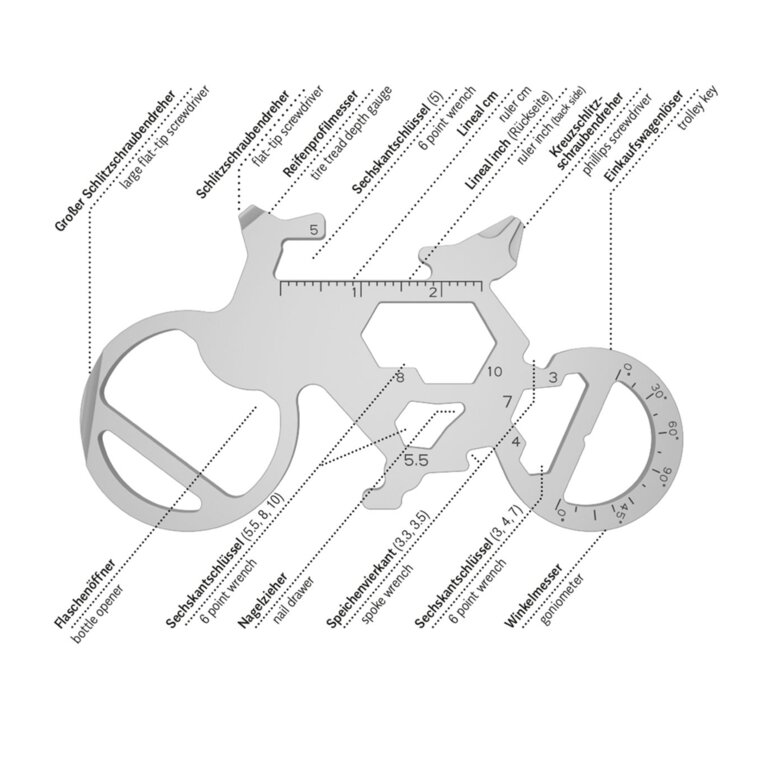 Outil multifonction publicitaire en vélo - Vanito | pandacolach - 3