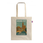 Tote bag personnalisable made in France avec illustration des régions françaises - Enea | pandacolach - thumb