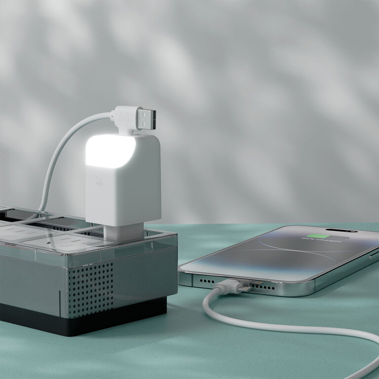 Adaptateur secteur personnalisé multi-ports colorés - Ice Gan | pandacolach - 3