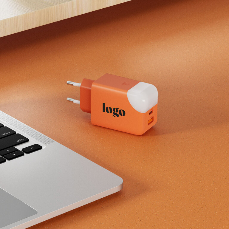 Adaptateur secteur personnalisé multi-ports colorés - Ice Gan | pandacola