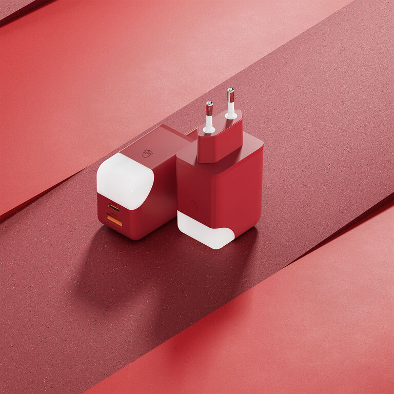 Adaptateur secteur personnalisé multi-ports colorés - Ice Gan | pandacolach - 2