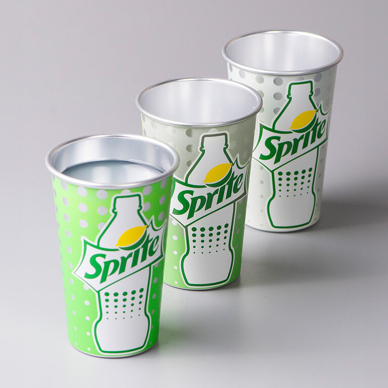 Gobelet thermochromique publicitaire 450ml en aluminium recyclé | pandacolach - 2