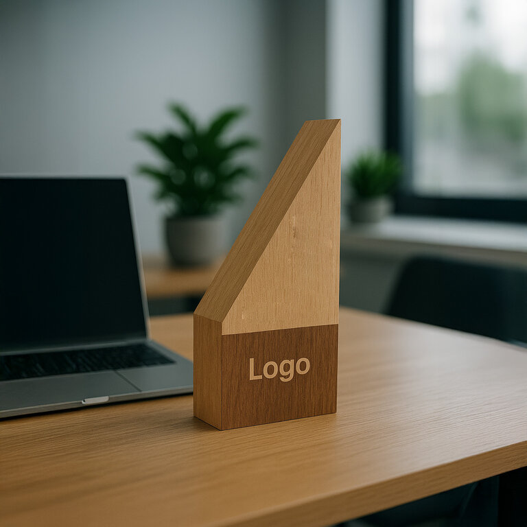 Trophée en bois personnalisable sur-mesure made in France - Boisardon | pandacola