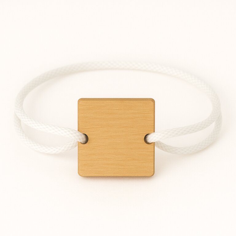 Bracelet en bois personnalisable fabriqué en France - Nody | pandacolach