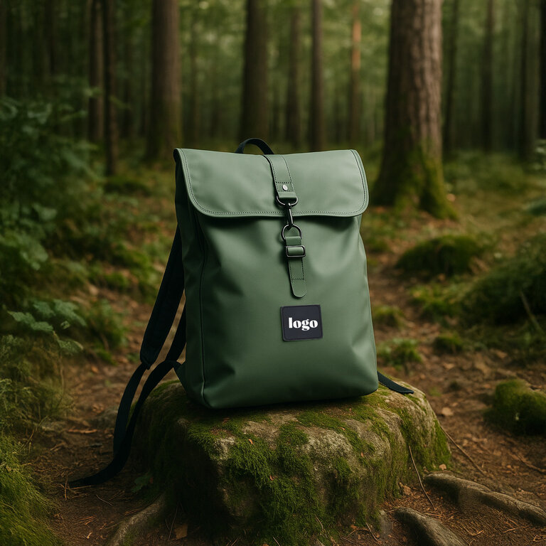 Sac à dos en PU personnalisable avec un velcro - Simon | pandacolach