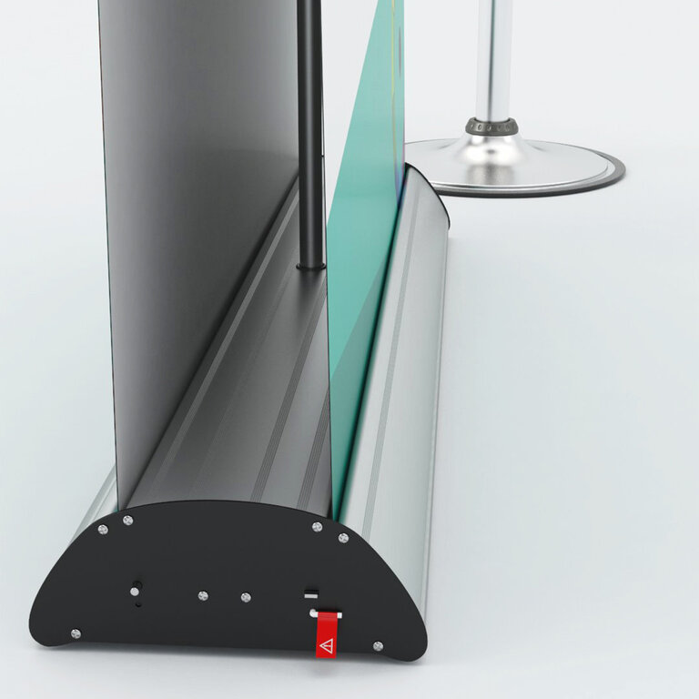 Roll up double personnalisé avec base en aluminium 85cm | pandacolach - 3