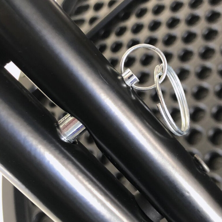 Table pliante ronde avec housse personnalisable 80cm | pandacolach - 1