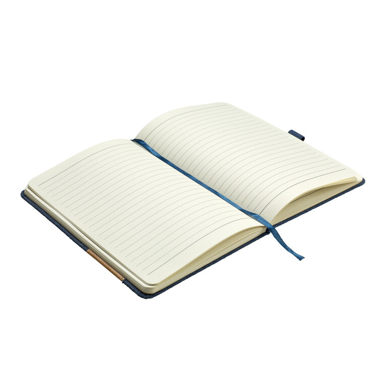 Carnet A5 personnalisable en denim - Jeans | pandacolach - 2