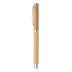 Stylo gel personnalisable en bambou - Velia gel | pandacolach - thumb - 1