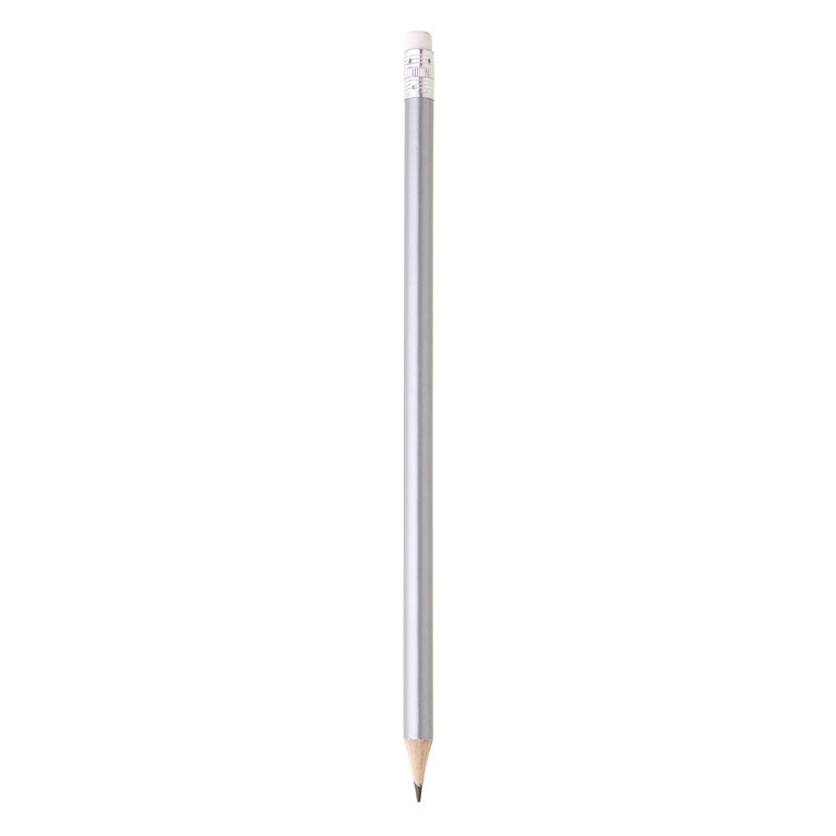 Crayon graphite personnalisable long avec gomme - Lungo | pandacola