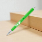 Stylo bille personnalisable avec finitions argentées - Linea | pandacolach - thumb - 3