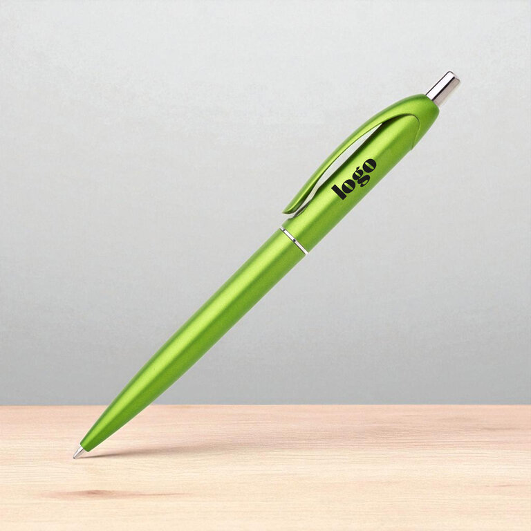 Stylo bille personnalisable avec finitions métallisées - Brila | pandacolach