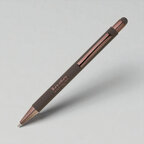 Stylo bille personnalisable en métal finition soft touch - Salga Soft | pandacolach - thumb - 3