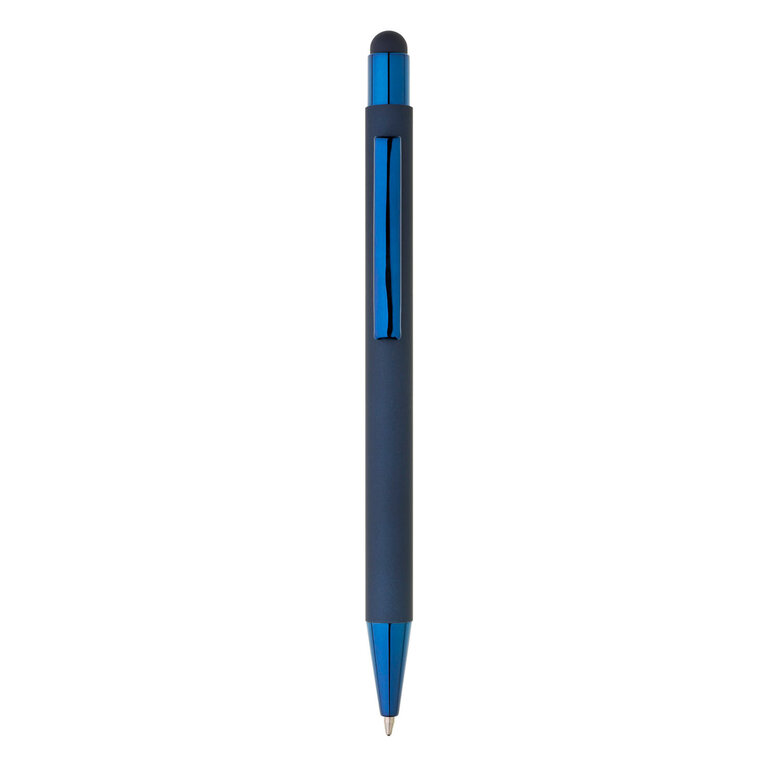 Stylo bille personnalisable en métal finition soft touch - Salga Soft | pandacolach - 2