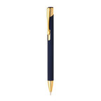 Stylo bille métal personnalisable gravure dorée effet miroir - Valmi Soft | pandacolach - thumb