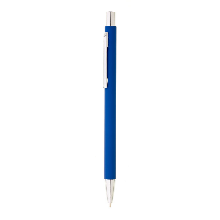 Stylo à bille métallique personnalisable finition soft touch - Metria Soft | pandacolach