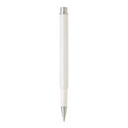 Stylo gel publicitaire finition blanche nacrée et détails métalliques raffinés - Elenti Gel | pandacolach - thumb - 3