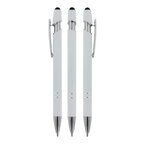 Stylo à bille personnalisable en aluminium avec stylet - Royalo | pandacola - thumb - 1