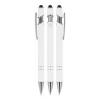 Stylo à bille personnalisable en aluminium avec stylet - Royalo recyclé | pandacola - thumb - 1
