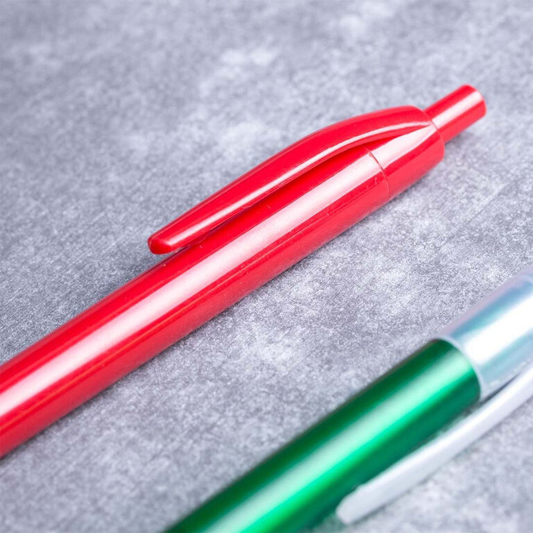 Stylo à bille personnalisable en plastique encre bleue - Figi | pandacolach - 3