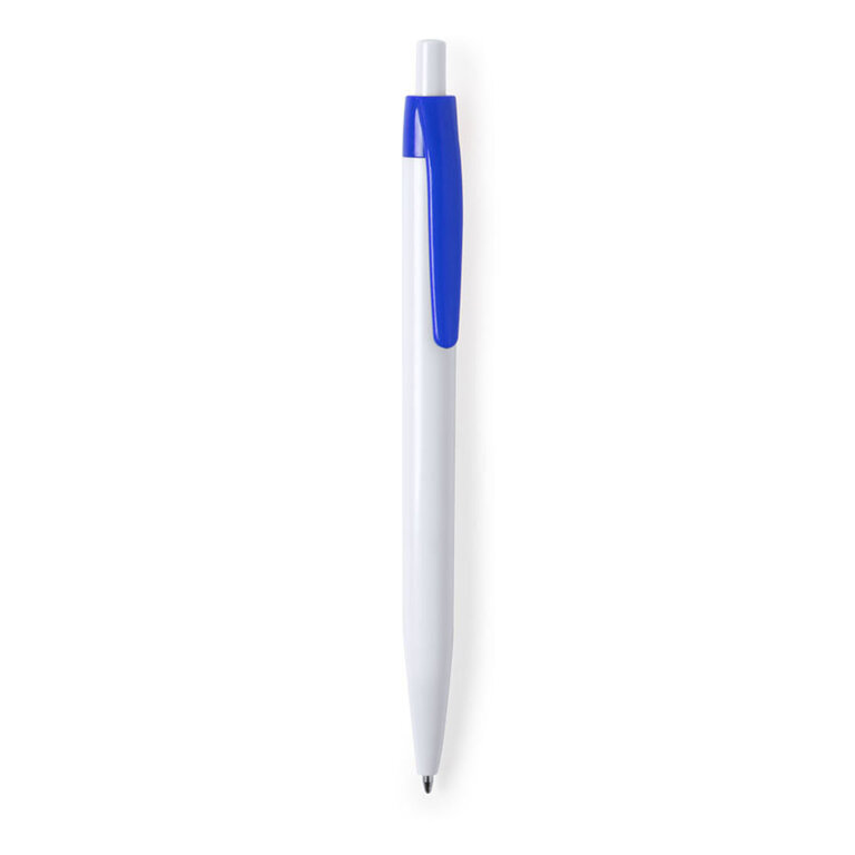 Stylo à bille personnalisable en plastique - Figi White | pandacolach