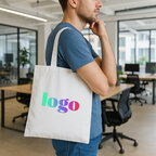 Tote bag personnalisable 240 gr/m² en coton - Batoo 240 | pandacolach - thumb - 1