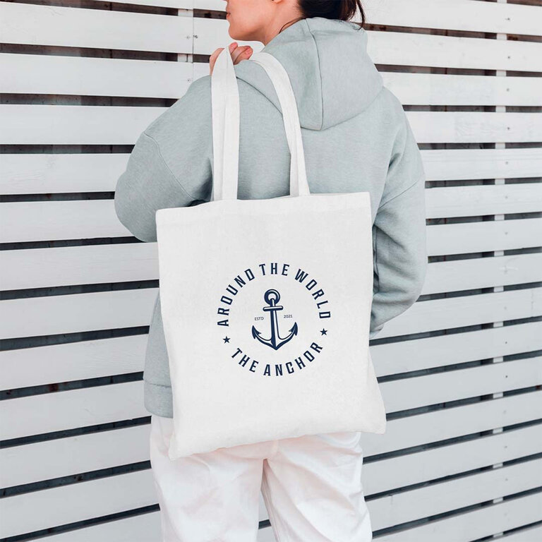 Tote bag personnalisable 240 gr/m² en coton - Batoo 240 | pandacolach - 5