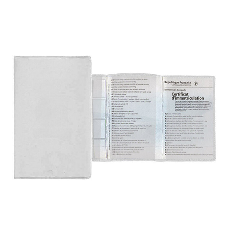 Porte carte grise personnalisé - Plak Quadri | pandacolach - 2