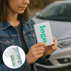 Porte carte grise personnalisé - Plak recyclé | pandacolach - thumb - 1