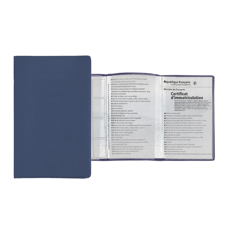 Porte carte grise personnalisé - Plak recyclé | pandacolach - 4