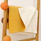 Couverture polaire personnalisable en coton biologique made in France - SoftWrap | pandacola - thumb - 3