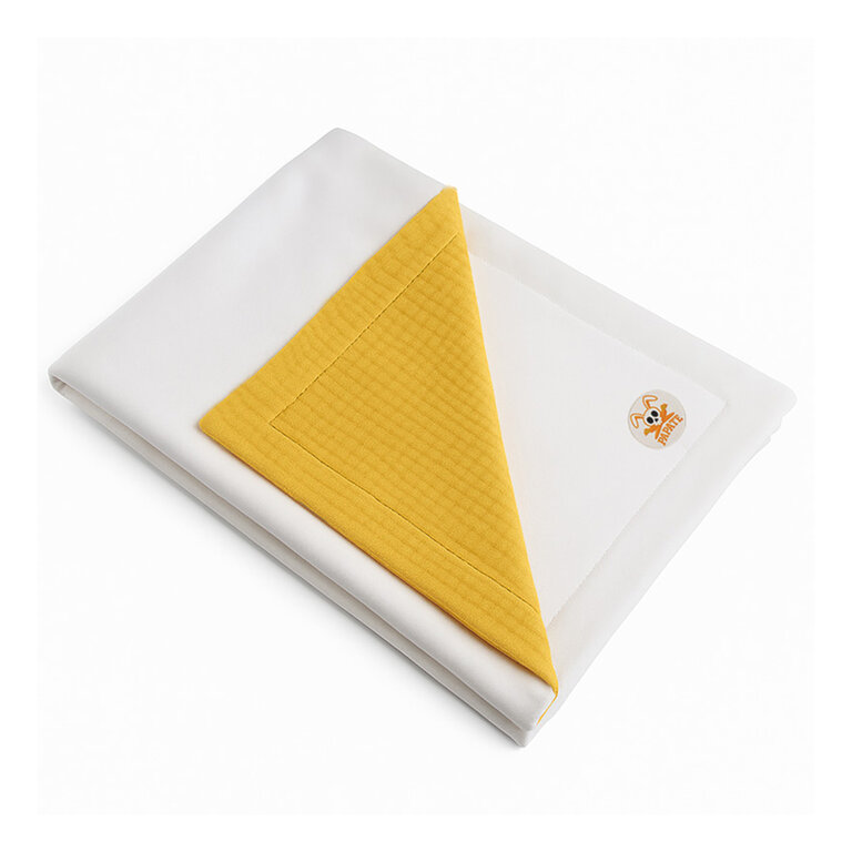 Couverture polaire personnalisable en coton biologique made in France - SoftWrap | pandacolach